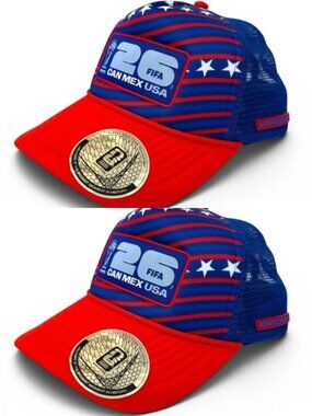 2pc Men’s Foam Trucker Hat - FIFA World Cup 2026 USA